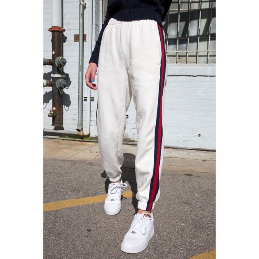 BRANDY MELVILLE WHITE JOGGERS